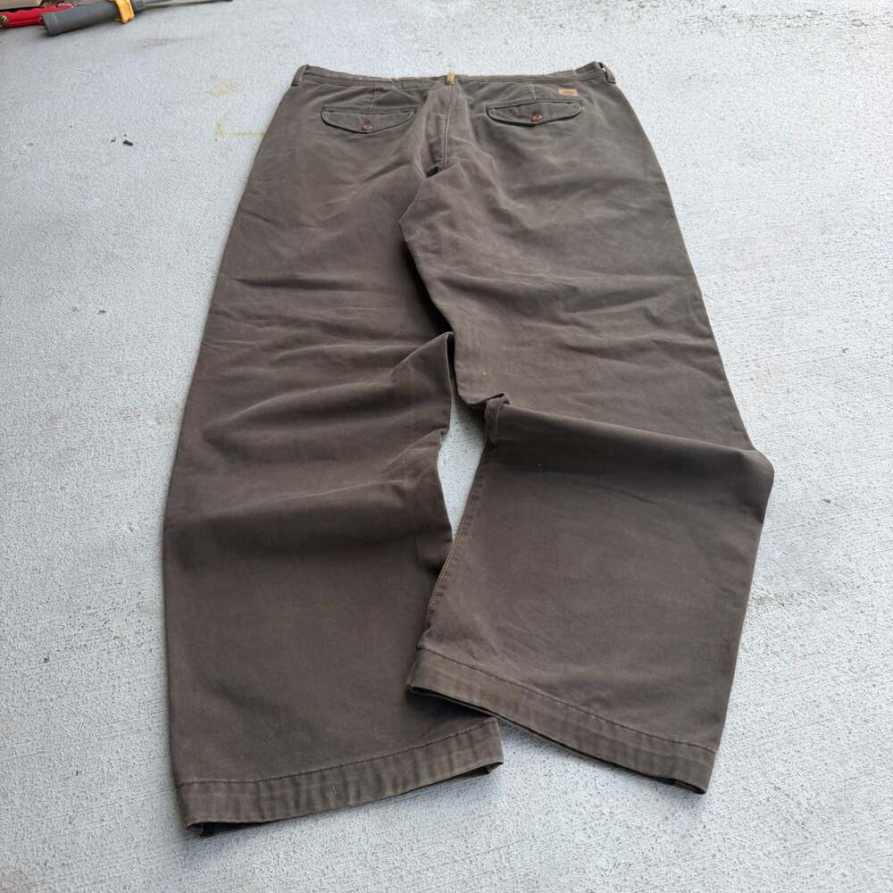Timberland Brown Cotton Workwear Chino Pants Size 38/34